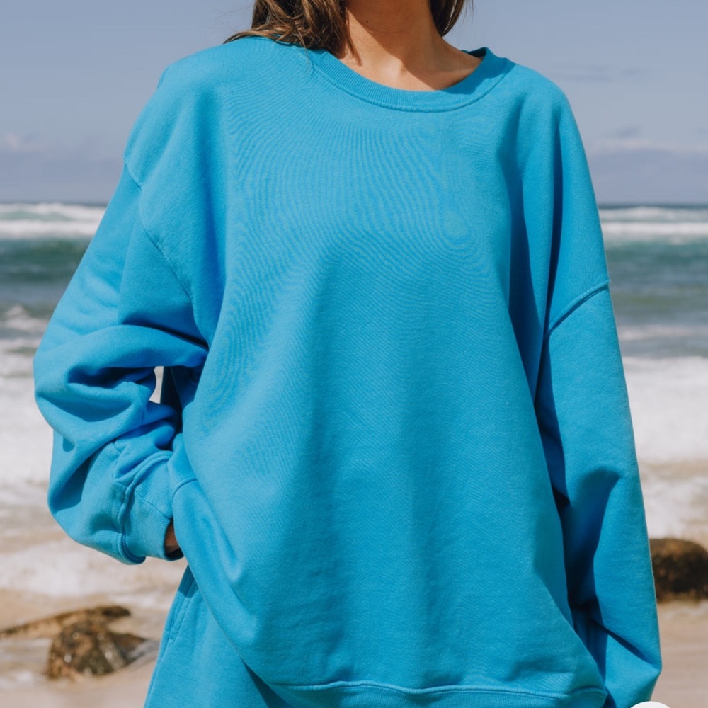 Daily Drills unisex oversized crewneck-“Tide”